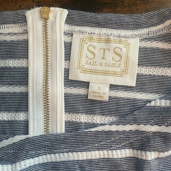 Sail To Sable STS Striped Tee Shirt Dress - Picture 8 of 8